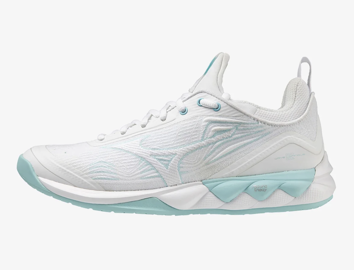 Mizuno Wave Luminous 2 NB Womens White Turquoise
